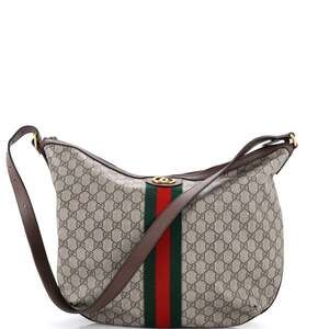 Gucci Ophidia Half Moon Hobo Gg Coated #243453G16B